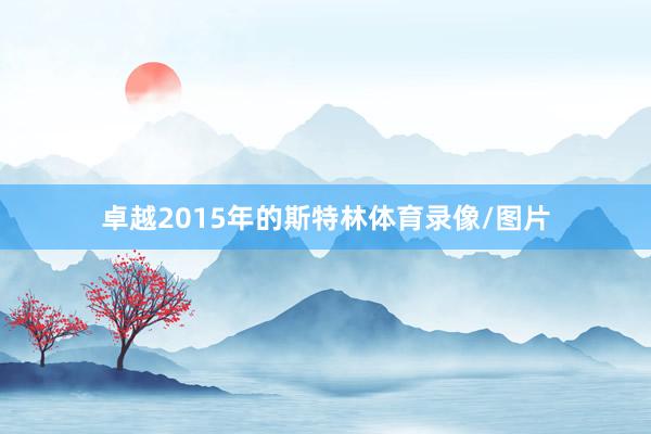 卓越2015年的斯特林体育录像/图片