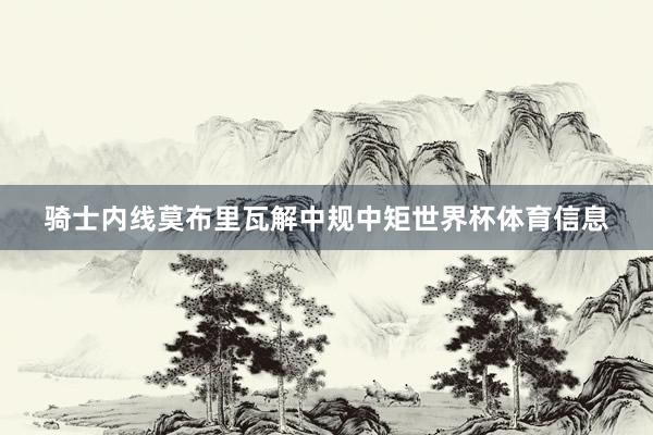 骑士内线莫布里瓦解中规中矩世界杯体育信息